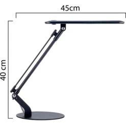 Unilux Schreibtischlampe Rumba LED, Standfuß -Küche Fach Geschäft 01428eba1398c5e5ff7e7201e4dd4b0a26169d64 schreibtischlampe unilux rumba led
