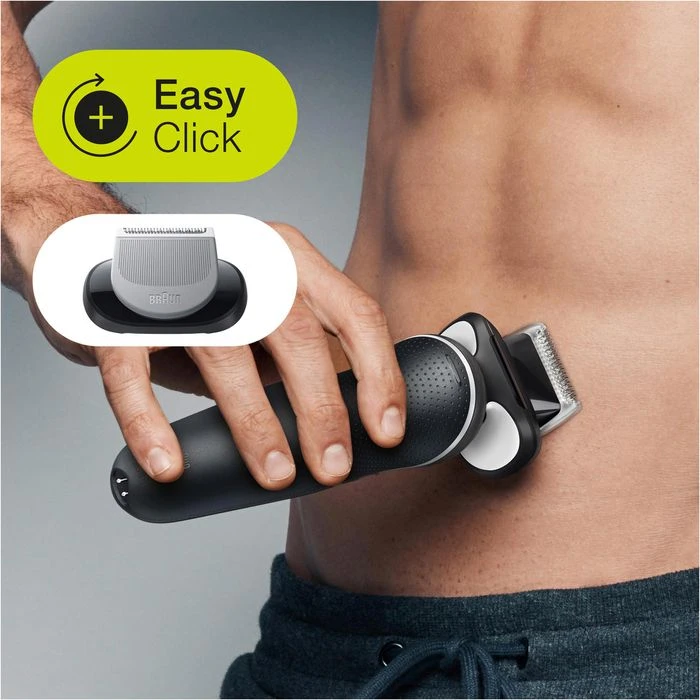 Braun Elektrorasierer Series 5 51-W1600s, Weiß, Wet & Dry, Mit EasyClick-Bodygroomer 6 Braun Elektrorasierer Series 5 51-W1600s, Weiß, Wet & Dry, Mit EasyClick-Bodygroomer – Bild 4