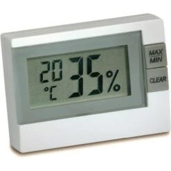 TFA Thermo-Hygrometer 30.5005.02 Digital, Weiß