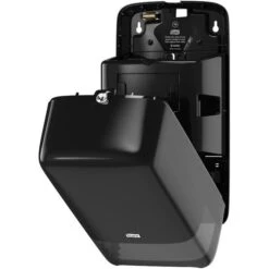 Tork Toilettenpapierspender Elevation, 557508, T6, Kunststoff, Für 2 Compact Rollen, Schwarz -Küche Fach Geschäft 03ccc88838eade3098a5a9cb363203013382f8c3 toilettenpapierspender tork elevation 557508 t6