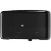 Tork Toilettenpapierspender Elevation, 555508, T2, Kunststoff, Für 2 Mini Jumbo Rollen, Schwarz -Küche Fach Geschäft 056a5c653e97930464c7bf46f9bef4c91c19465f toilettenpapierspender tork elevation 555508 t2