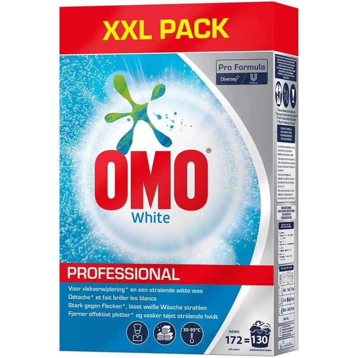 Omo Waschmittel Professional White XXL, 100962999, Vollwaschmittel, Pulver, 8,4 Kg, 120 WL 3 Omo Waschmittel Professional White XXL, 100962999, Vollwaschmittel, Pulver, 8,4 Kg, 120 WL
