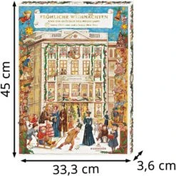 Niederegger Adventskalender Cafe Niederegger, 32 Türchen Marzipan, Nougat & Krokant, 525g -Küche Fach Geschäft 08b23f482822b7c7d327537c9bb3cf1f2a91b473 adventskalender niederegger cafe niederegger