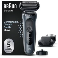 Braun Elektrorasierer Series 6 61-N4500cs, Grau, Wet & Dry, EasyClick-Barttrimmer Und Ladestation 15 Braun Elektrorasierer Series 6 61-N4500cs, Grau, Wet & Dry, EasyClick-Barttrimmer Und Ladestation -Küche Fach Geschäft 0a5c1411bb3b067e33c06b37b26b0d1bc27a480d elektrorasierer braun series 6 61 n4500cs grau