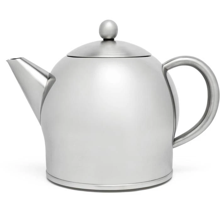 Bredemeijer Tee-Kanne Minuet Santhee, Edelstahl, Doppelwandig, Silber Matt, 1,4 L 3 Bredemeijer Tee-Kanne Minuet Santhee, Edelstahl, Doppelwandig, Silber Matt, 1,4 L