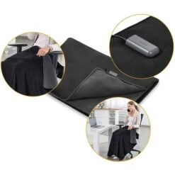 Medisana Heizdecke OL 200 Wärmedecke, 130 X 90cm, Abschaltautomatik, Inkl. Powerbank -Küche Fach Geschäft 0c0e06a930f7c914304163e13897eabb5f7dd1ef heizdecke medisana ol 200 waermedecke mit powerbank