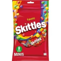 Skittles Kaubonbons Fruits Party Pack, 208g