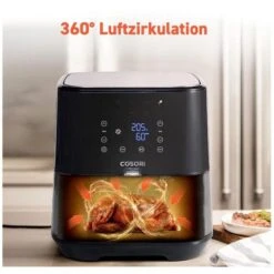 Cosori Fritteuse XXL, CP258-AF-DEU, 1700 W, Heißluftfritteuse, Dörrfunktion, 5,5 Liter 12 Cosori Fritteuse XXL, CP258-AF-DEU, 1700 W, Heißluftfritteuse, Dörrfunktion, 5,5 Liter -Küche Fach Geschäft 0df5b3b4b39197ecd402cc6f075adb41eea63c12 fritteuse cosori xxl cp258 af deu