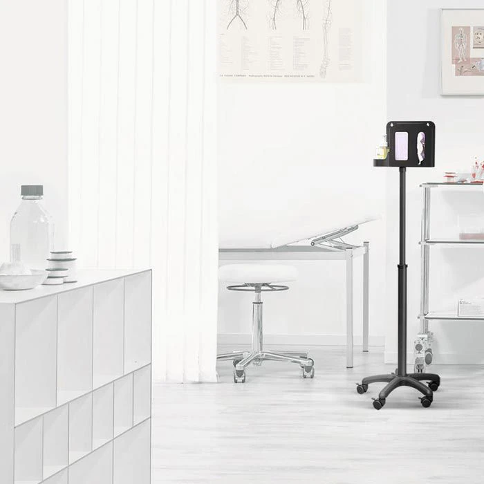 LogiLink Desinfektionsmittelspender HC0009, Mobile Hygienestation, Schwarz, 1000ml 7 LogiLink Desinfektionsmittelspender HC0009, Mobile Hygienestation, Schwarz, 1000ml – Bild 5