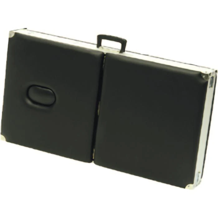 Holthaus Ruheraumliege 87330 Schwarz, Höhe 78 Cm, Kofferliege, Aluminium, Verstellbar 4 Holthaus Ruheraumliege 87330 Schwarz, Höhe 78 Cm, Kofferliege, Aluminium, Verstellbar – Bild 2