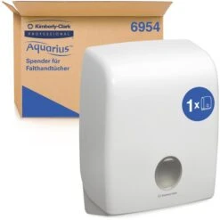 Kimberly Clark Kimberly-Clark Handtuchspender Aquarius, 6954, Kunststoff, Für 400 Falthandtücher Mit C-Falz Weiß -Küche Fach Geschäft 10cc6dee30facc32bcb111ce8bb88e6f9dd01bb0 handtuchspender kimberly clark aquarius 6954