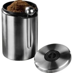 Xavax Vorratsdose 00111149, Edelstahl, 3 Liter, Kaffeedose, Silber, Rund -Küche Fach Geschäft 11a3082434b33aeb4320c31b78935c934432012e vorratsdose xavax 00111149 edelstahl