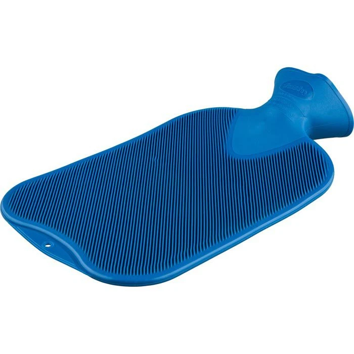 Fashy Wärmflasche Halblamelle, 2 Liter, Saphir 6 Fashy Wärmflasche Halblamelle, 2 Liter, Saphir – Bild 4