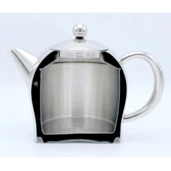 Bredemeijer Tee-Kanne Minuet Santhee, Edelstahl, Doppelwandig, Silber Glänzend, 1,4 L -Küche Fach Geschäft 17b5ba294db7504c3846dacb20b52cef204ab52e tee kanne bredemeijer minuet santhee edelstahl
