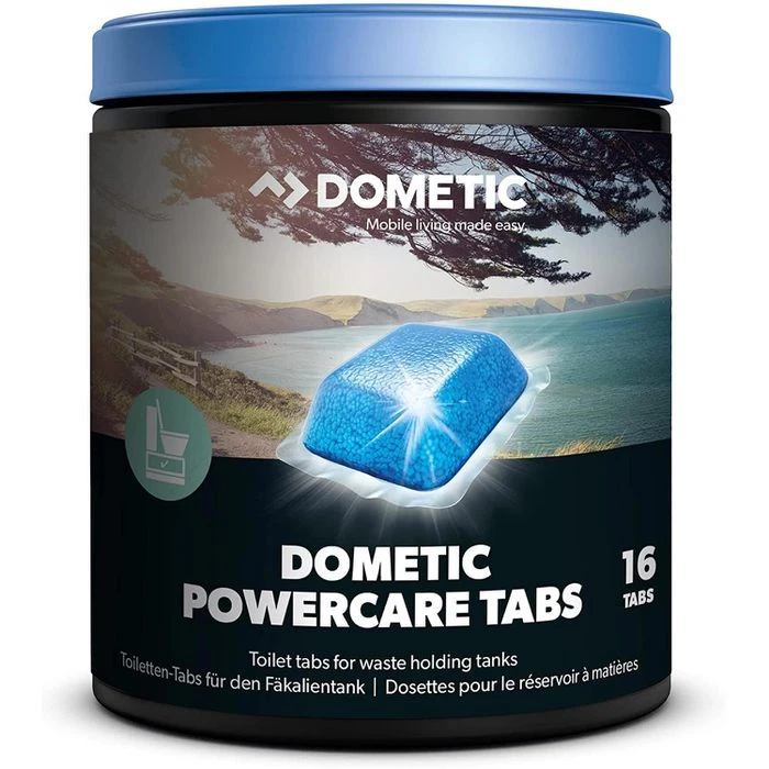 Dometic WC-Reiniger Power-Care Tabs, Für Camping-Toiletten, 16 Tabs, 300 G 3 Dometic WC-Reiniger Power-Care Tabs, Für Camping-Toiletten, 16 Tabs, 300 G