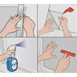 D-c-fix Fensterfolie Spiegeloptik, 67,5cm X 1,5m, Selbstklebend -Küche Fach Geschäft 1a56ff2db91bc07cc7c502da2a05beef672a241a fensterfolie d c fix spiegeloptik