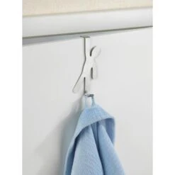 Wenko Kleiderhaken Boy, 4468140100, Für Die Tür, Silber, Edelstahl, 1 Haken -Küche Fach Geschäft 1d15e4476bf37c70c00040b3e68b3ac03e6f0793 kleiderhaken wenko boy 4468140100