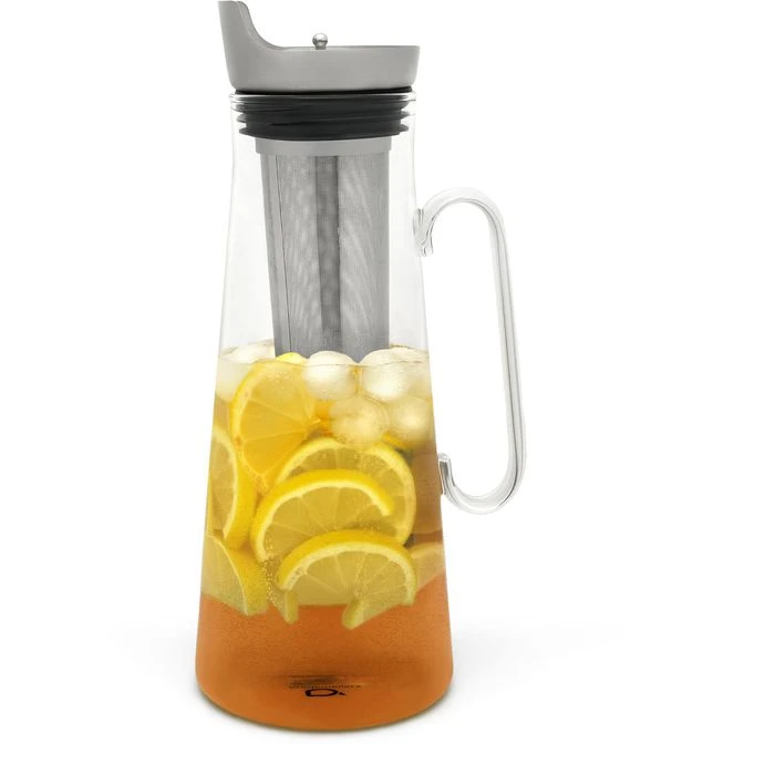 Bredemeijer Karaffe Eisteekanne, Mit Deckel Und Edelstahlfilter, 1,2 Liter 6 Bredemeijer Karaffe Eisteekanne, Mit Deckel Und Edelstahlfilter, 1,2 Liter – Bild 4