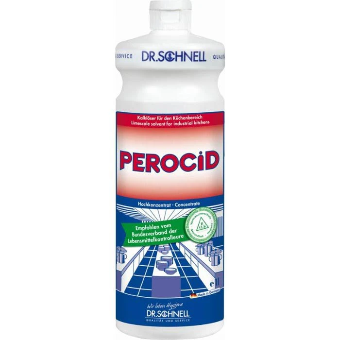 Dr.Schnell Hygienereiniger Perocid, Kalkreiniger, Konzentrat, 1 Liter 3 Dr.Schnell Hygienereiniger Perocid, Kalkreiniger, Konzentrat, 1 Liter