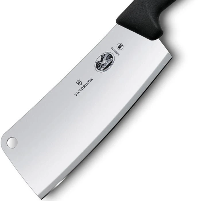 Victorinox Hackmesser Fibrox 5.4003.18, Küchenhaubeil, Edelstahl, 18cm Klinge, 320g 4 Victorinox Hackmesser Fibrox 5.4003.18, Küchenhaubeil, Edelstahl, 18cm Klinge, 320g – Bild 2