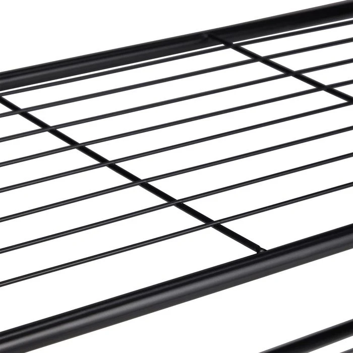 Relaxdays Garderobenständer 10027470, Mit Rollen, 2 Ablagen & 4 Haken, Metall, Schwarz 9 Relaxdays Garderobenständer 10027470, Mit Rollen, 2 Ablagen & 4 Haken, Metall, Schwarz – Bild 7