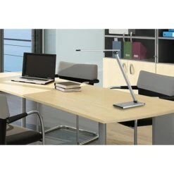 Unilux Schreibtischlampe Terra LED, Dimmbar, Silber, Mit Standfuß -Küche Fach Geschäft 1f261e80282d32cbecbcf639bb036f514854c484 schreibtischlampe unilux terra led