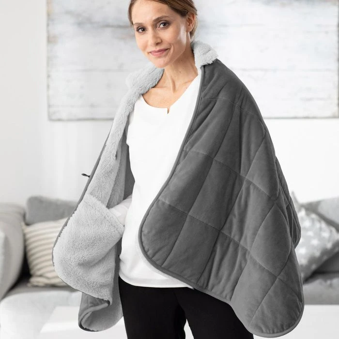 Medisana Heizdecke HB 674 Mobile Wärmedecke 3in1, 162 X 62cm, Abschaltautomatik, Inkl. Powerbank 5 Medisana Heizdecke HB 674 Mobile Wärmedecke 3in1, 162 X 62cm, Abschaltautomatik, Inkl. Powerbank – Bild 3