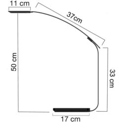 Unilux Schreibtischlampe Timelight LED, Dimmbar, Schwarz, Standfuß, QI-Lader, App-fähig -Küche Fach Geschäft 252d4afdb7a39ddc80f35bb3a86beb4986ba395c schreibtischlampe unilux timelight led