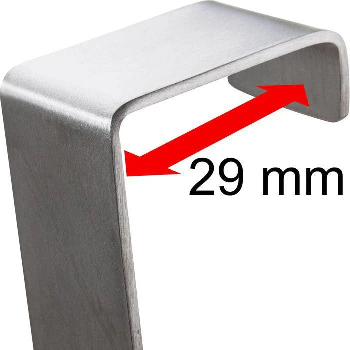 Alco Kleiderhaken 2840, Für Die Tür, Silber, Metall, 5 Haken 5 Alco Kleiderhaken 2840, Für Die Tür, Silber, Metall, 5 Haken – Bild 3