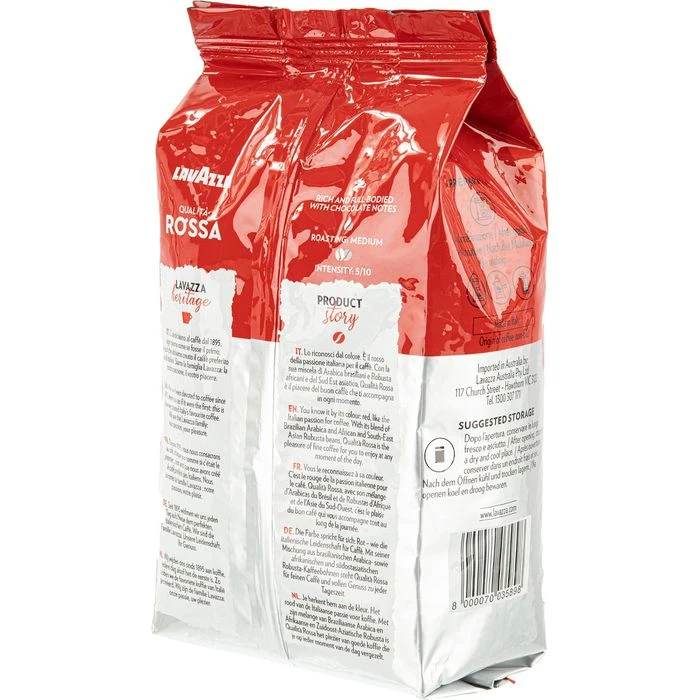 Lavazza Kaffee Qualita Rossa, Ganze Bohnen, 1kg 6 Lavazza Kaffee Qualita Rossa, Ganze Bohnen, 1kg – Bild 4