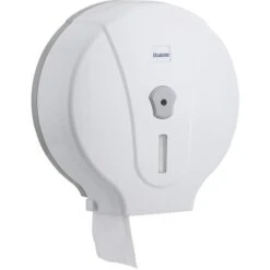 Böttcher-AG Toilettenpapierspender Profi, Maxi, Kunststoff, Für Jumbo Rollen, Weiß