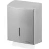Air-Wolf Handtuchspender Serie Alpha, 60-111, Edelstahl Gebürstet, 600 Falthandtücher, Silber -Küche Fach Geschäft 27518b5b095e19c8ed7641995bd45c2d7ad26a5e handtuchspender air wolf serie alpha 60 111