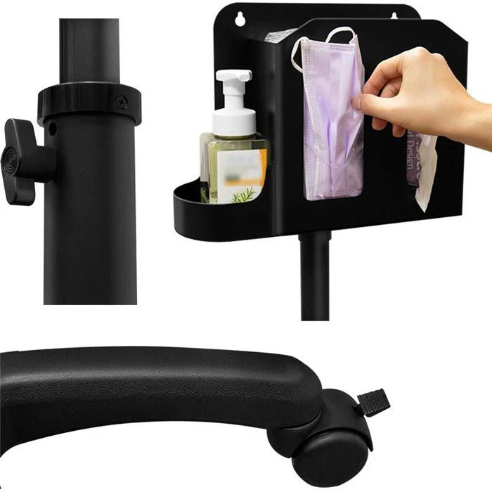 LogiLink Desinfektionsmittelspender HC0009, Mobile Hygienestation, Schwarz, 1000ml 5 LogiLink Desinfektionsmittelspender HC0009, Mobile Hygienestation, Schwarz, 1000ml – Bild 3