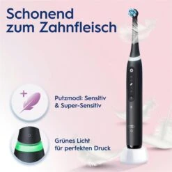 Oral B Oral-B Elektrische-Zahnbürste IO Series 5N, White, 5 Putzmodi, Mit Reiseetui -Küche Fach Geschäft 27bfae5156a7f4270975e66b7f7a22b21b4cd12c elektrische zahnbuerste oral b io series 5n white