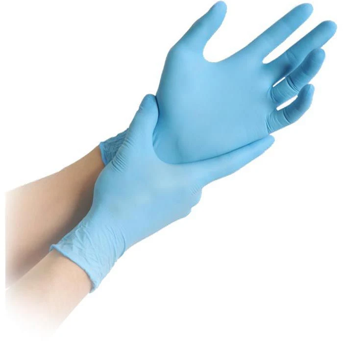 MaiMed Einmalhandschuhe Solution Nitril, Puderfrei, Blau, 100 Stück, Gr. L 4 MaiMed Einmalhandschuhe Solution Nitril, Puderfrei, Blau, 100 Stück, Gr. L – Bild 2