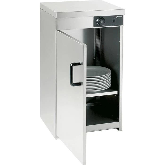 Bartscher Wärmeschrank 1T, 103063, 55 - 60 Teller, Edelstahl, Silber, 1-türig, 750 W 3 Bartscher Wärmeschrank 1T, 103063, 55 - 60 Teller, Edelstahl, Silber, 1-türig, 750 W