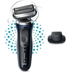 Braun Elektrorasierer Series 7 71-B1200s, Blau, Wet & Dry, Mit EasyClick-Präzisionstrimmer -Küche Fach Geschäft 2beab45572767c1d2646dc1de60c2df0c4b86a85 elektrorasierer braun series 7 71 b1200s blau