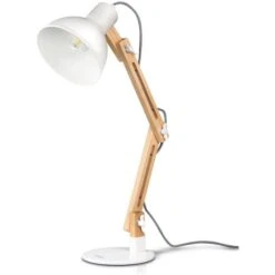 Tomons Schreibtischlampe DL1001 LED, Holz, Mit Standfuß
