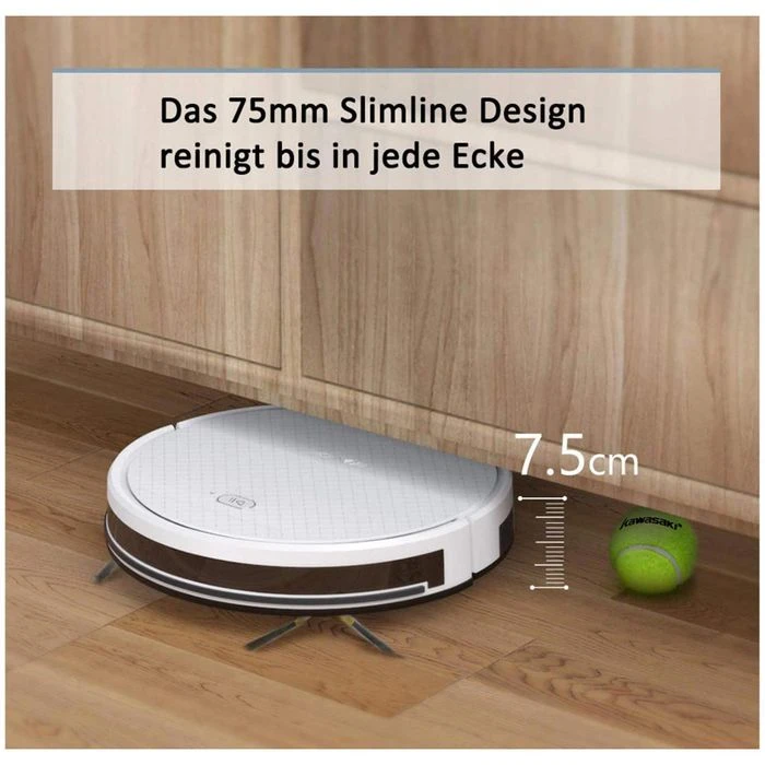 Tesvor Saugroboter X500 Pro, Ladestation, Wischfunktion, Laufzeit 120 Minuten 7 Tesvor Saugroboter X500 Pro, Ladestation, Wischfunktion, Laufzeit 120 Minuten – Bild 5