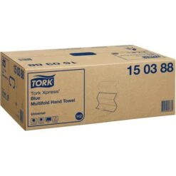 Tork Papierhandtücher Xpress Universal, 150388, H2, 2-lagig, Interfold-Falz 21x24 Cm, 4740 Stück, Blau -Küche Fach Geschäft 2f2b8618022eda150df3c2ef4c422823e52db7a2 papierhandtuecher tork xpress universal 150388 h2