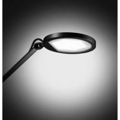 Waldmann Schreibtischlampe PARA.MI FTL 102 R LED, Dimmbar, Schwarz, Doppelgelenkarm, Rund -Küche Fach Geschäft 30c5ed3aaaea40953f75c08281494306afe9cd6a schreibtischlampe waldmann para.mi ftl 102 r led