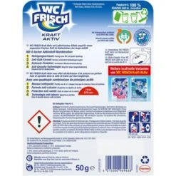 WC-Frisch WC-Duftspüler Kraft Aktiv Lemon, Lufterfrischer Effekt, Sauber + Frisch, Im Korb -Küche Fach Geschäft 3194748e18ce80749bbe0b3db69348981e94abf9 wc duftspueler wc frisch kraft aktiv lemon