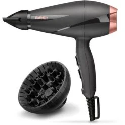 BaByliss Haartrockner Smooth Pro 2100, 6709DE, Ionen-Haartrockner, 2100 Watt, Schwarz
