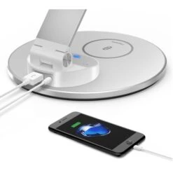 TaoTronics Schreibtischlampe TT-DL069 LED, Dimmbar, USB, Qi-Ladegerät, Standfuß -Küche Fach Geschäft 338361dadbd93d5fc281c1f7142823db2addb071 schreibtischlampe taotronics tt dl069 led