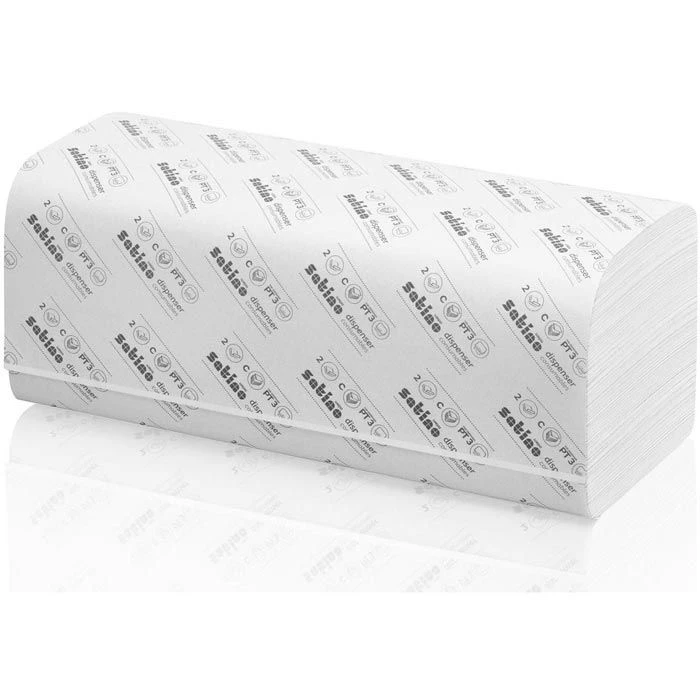 Satino Comfort By Wepa 277280, 25x41 2-lagig Lagenfalz Grau 4 Satino Comfort By Wepa 277280, 25x41 2-lagig Lagenfalz Grau – Bild 2