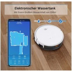 Tesvor Saugroboter X500 Pro, Ladestation, Wischfunktion, Laufzeit 120 Minuten 10 Tesvor Saugroboter X500 Pro, Ladestation, Wischfunktion, Laufzeit 120 Minuten -Küche Fach Geschäft 350badbe0dcd06aa12e688151a3789d5222c54ef saugroboter tesvor x500 pro