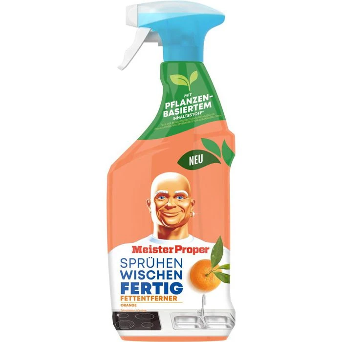 Meister-Proper Fettlöser Küchenspray, Orange, Mit Sprühkopf, 800ml 3 Meister-Proper Fettlöser Küchenspray, Orange, Mit Sprühkopf, 800ml
