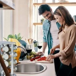 Relaxdays Gewürzständer 10026459, Edelstahl, Gewürzkarussell Mit 16 Gewürzgläsern, Drehbar -Küche Fach Geschäft 3684b9d33e57a68e607747942ff77ef4767ae2f7 gewuerzstaender relaxdays 10026459 silber edelstahl