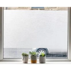 D-c-fix Fensterfolie Milchglasoptik, Lynn, Selbsthaftend, 45cm X 1,5m -Küche Fach Geschäft 36a08d20625d76108c3a9f832c8eac3aacda4349 fensterfolie d c fix milchglasoptik lynn