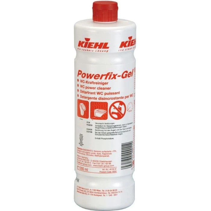 Kiehl WC-Reiniger Powerfix-Gel, J400601, WC-Kraftreiniger, 1 Liter 3 Kiehl WC-Reiniger Powerfix-Gel, J400601, WC-Kraftreiniger, 1 Liter